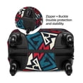 thumbnail image 2 of Pofeuu Geometric Elements Print Luggage Suitcase Cover Protector Luggage Washable Covers Aesthetic for 18/24/28/32 inch Luggage（No luggage included）-Medium, 2 of 7