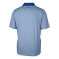 thumbnail image 3 of Men's Cutter & Buck Blue Arnold Palmer Invitational Big & Tall Forge Tonal Stripe Stretch Polo, 3 of 3