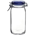 thumbnail image 5 of Bormioli Rocco Fido Blue Glass Jar, 5 of 6