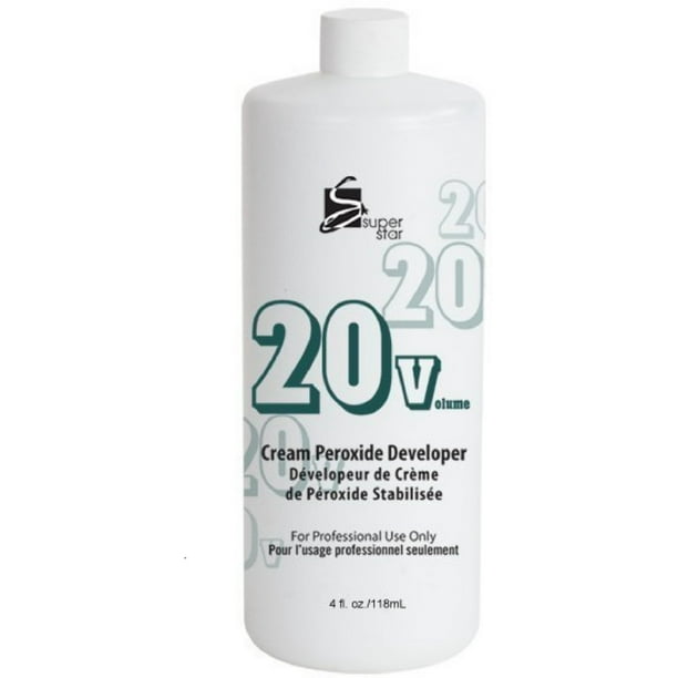 Superstar 20 Volume Cream Peroxide Developer 4 oz