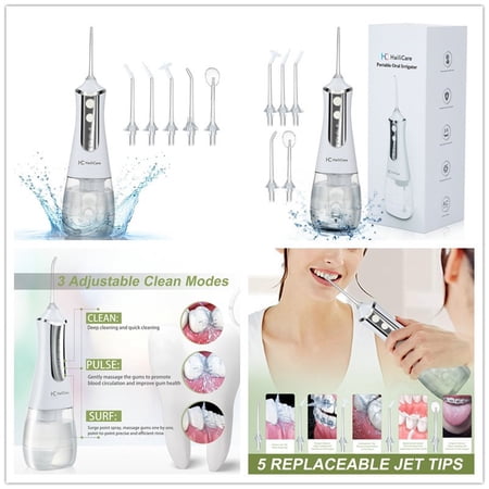 Oral irrigator Tooth Cleaner Electric portable cordless tooth rinse 3 ...