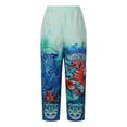 thumbnail image 4 of Pantalones Bombachos Informales Holgados de Cintura Alta Con Cordón Para Mujer, Deportivos, Informales, A La Moda Odeerbi ODB-6, 4 of 7