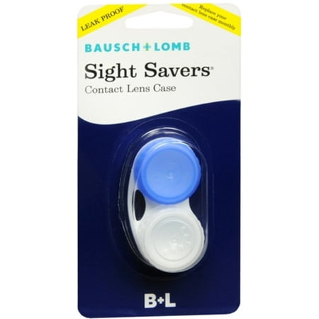 Bausch & Lomb Bausch & Lomb Sight Savers Contact Lens Case, 1 (Best Natural Looking Contact Lenses)