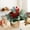 A115 home decor under 5$, variant on Usloyux Under $5 7.4 Inch Artificial Christmas Potted Plants, Fake Plants with Seagrass Planter Pot, Small Xmas Trees Floral Arrangement with Holly Leaves, Berries, Poinsettia & Pine Cones Ornaments