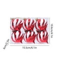 thumbnail image 3 of Beautynvta 6 Pcs Christmas Tree Decoration, Christmas Ball Ornaments, Christmas Hanging Ornaments for Xmas Tree Home Birthday Party Decoration, 3 of 6