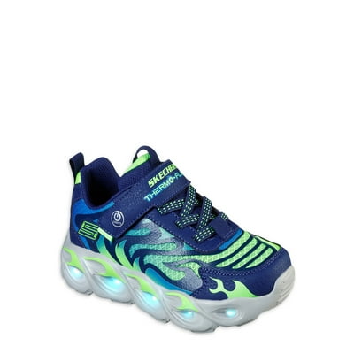Skechers boys clearance light up shoes