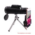 thumbnail image 1 of Telescopio monocular 40x60 con visión nocturna, brújula integrada, soporte para teléfono y trípode de aluminio - Ideal para aventuras al aire libre, 1 of 7