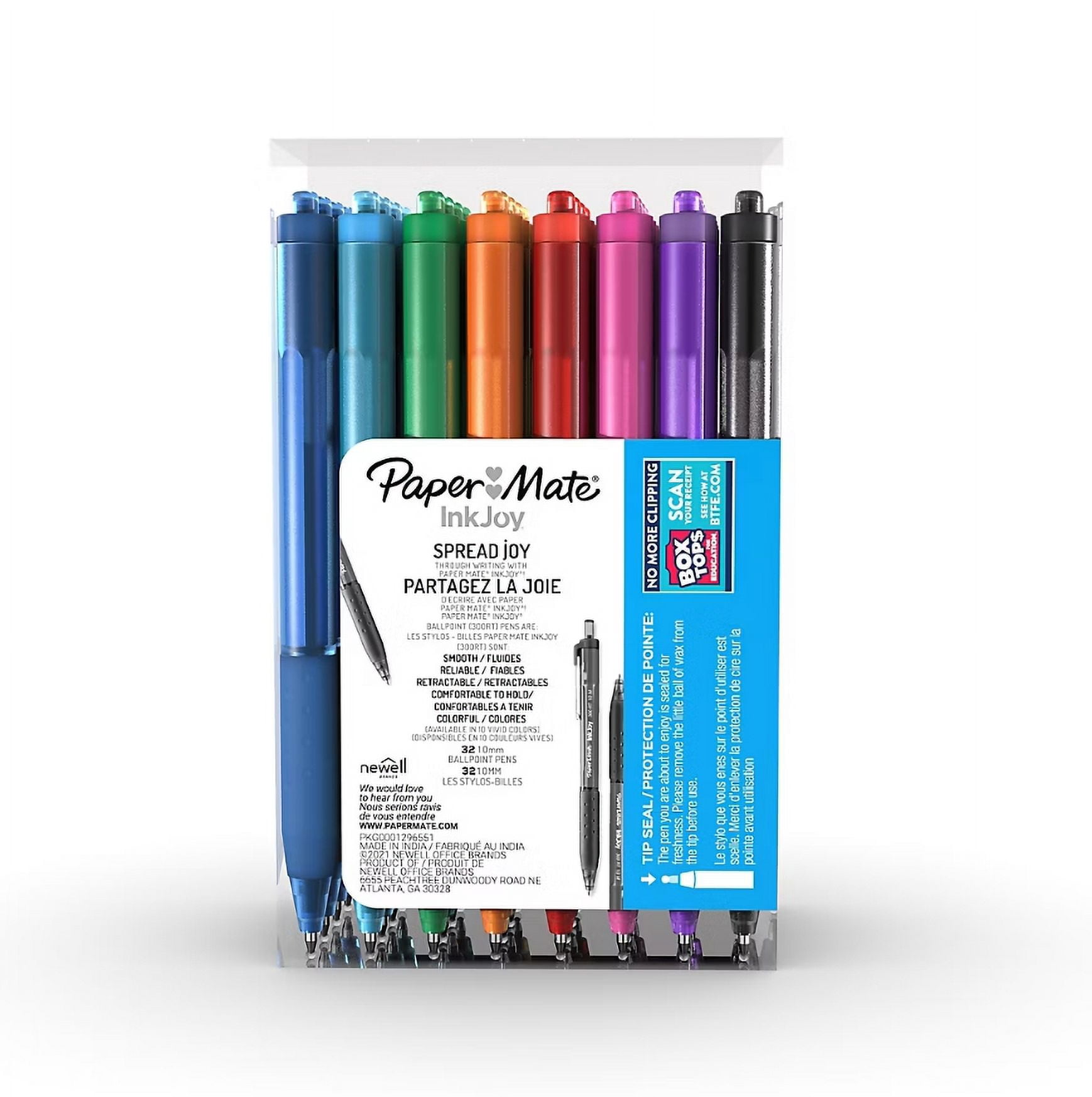 Paper Mate Ballpoint 300RT Pens, 32 ct. - Assorted Colors