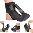 thumbnail image 2 of BraceAbility Plantar Fasciitis Night Sock | Soft Stretching Boot Splint for Sleeping, Achilles Tendonitis Foot Support Brace & Heel Pain Relief Compression Sleeve (Medium), 2 of 5