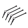 thumbnail image 3 of Front Rear Drive Shaft Set, Black Steel RC CVD Drive Shaft Rustproof Stable Performance  For RedCat Blackout XTE XBE SC 1/10, 3 of 8