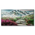 thumbnail image 1 of Cuadro Canva Listo Para Colgar Tipo Galería Montaña Blanca 50X100 cm Pixtreats, 1 of 4