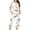 Multicolor, variant on Jamicy Women's Pajama Set Fashion Casual Loose Printed Round Neck Short Sleeve Button Capri Pants Comfortable Ladies Pajamas Set