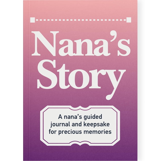 Memory Journal La historia de Coco y Lan Nana 7 x 10 en más de 250 mensajes