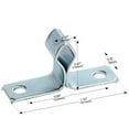 thumbnail image 5 of 50 Pack Rok Double Roller Catch Latch for Kitchen Cabinet Doors in Zinc Finish, 5 of 7