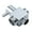silver, variant on Brass Shower Diverter Adapter with Quick Switches Double Outlet Strong Showers Diverter for Bathroom Faucet Replacement