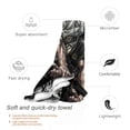thumbnail image 3 of Beach Towel Black Clover Asta Towel Decor Stuff Quick Dry Super Absorbent Towel Oversized Sand Free Towel Women Men 27.5"X55", 3 of 7