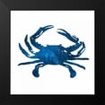 thumbnail image 2 of Brown, Victoria 12x12 Black Modern Framed Museum Art Print Titled - Navy Crab, 2 of 5