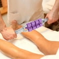 thumbnail image 4 of SKISUNO Bâton Rouleau de Massage Violet Multifonction pour Soulagement Musculaire et Mise en Forme, 4 of 7