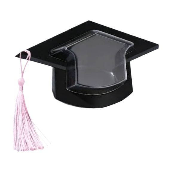 Graduation Cap Candy Card – Single Greeting Card with Candy Dome Holder and Tassel – 2026 Class Grad Chocolate Holder – Party Favor for Graduation Celebration