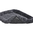 thumbnail image 6 of Midwest Homes For Pets / QuietTime Fleece, Plush Bolstered Bed/ Fits 18-inch Crate/ Model-40218-GY, 6 of 6