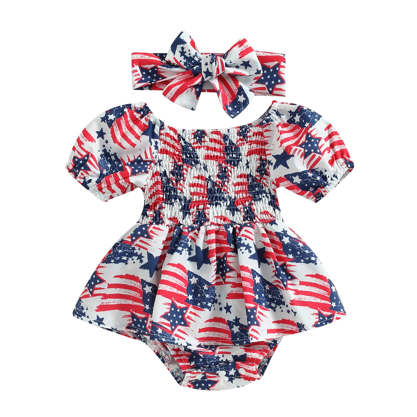 4th of july littel girl