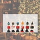 thumbnail image 5 of 6pcs 2.76in adornos de Navidad nueces marioneta tienda ventana Navidad árbol colgante de decoración CUTICAT 6 piezas figura de soldado cascanueces, 5 of 7