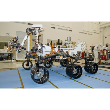 Poster Set Science Lab - Mars Science Laboratory rover Curiosity Poster Print