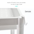 thumbnail image 2 of Amdohai 4-Tier Hollow Frame Storage Rack Organizer Standing Holder Bathroom, 2 of 7