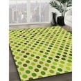 thumbnail image 2 of Ahgly Company Indoor Round Patterned Pistachio Green Area Rugs, 6' Round, 2 of 6