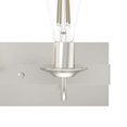 thumbnail image 3 of Hunter - Perch Point 3-light Brushed Nickel, Medium Size Vanity Light, Dimmable, Casual Style, for Bedrooms, Dining, Living Rooms - 19433, 3 of 6