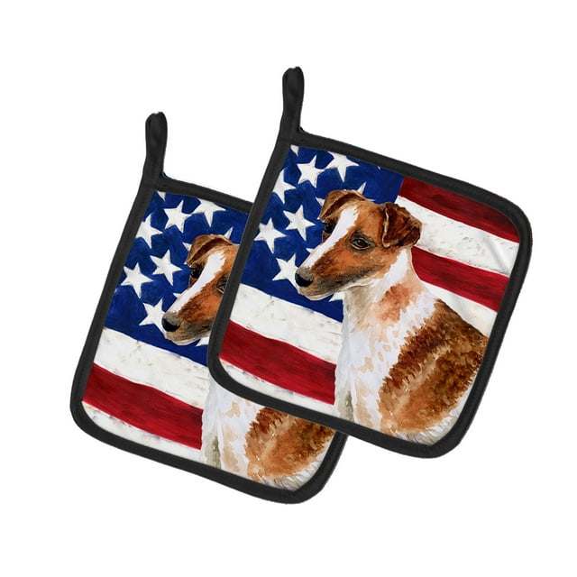 Carolines Treasures BB9647PTHD Smooth Fox Terrier Porte-Pot Patriotique