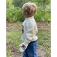 thumbnail image 3 of Mary Maxim Teddy Bear Pullover & Mitts - Sizes 6/12 months, 1/2 years and 3/4 years (22, 24, 26"), 3 of 4