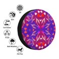 thumbnail image 6 of PUREYAH Floral Modern Illustration Rv Spare Tire Cover, Wheel Covers Protectors Universal Fit for Camping Travel Trailer Truck 17 inch, 6 of 6