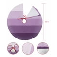 thumbnail image 7 of Ombre Purple Grey Christmas Tree Skirt 48 Inches Large Christmas Skirt Tree, Simple Modern Farmhouse Stripes Tree Skirt Christmas Decorations for Fireplace Party Holidays Indoor Outdoor, 7 of 7