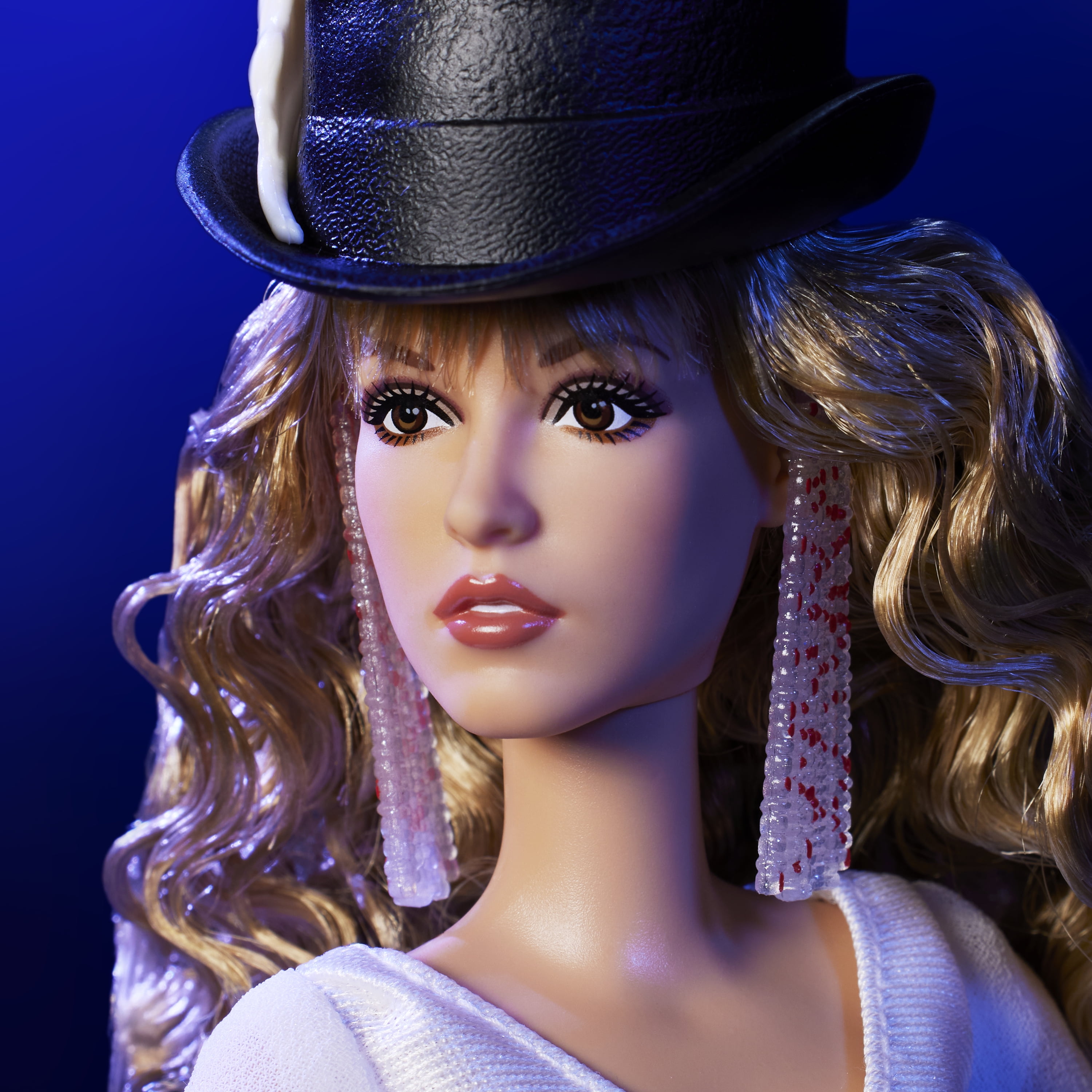 Barbie Signature Stevie Nicks Bella Donna Collector Doll with Flowing White Dress & Accessories