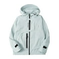 thumbnail image 1 of Manteau Coupe-Vent Garçon Enfants Léger Plein Air Randonnée Manteau Respirant Imperméable Printemps Automne Manteau Décontracté avec Capuche Vêtements, 1 of 7