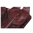 thumbnail image 3 of Ropa Medieval Steampunk para mujer, Disfraz de pirata, corsé de caballero gótico, chaleco Halter de cuero para Halloween, 3 of 5