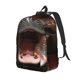 thumbnail image 1 of Easygdp Playful Baby Hippo Splash Mochila de Lona Resistente para Laptop, Compatible con Laptops de 15 a 17 pulgadas, Ideal para Escuela, Trabajo y Viajes-Small, 1 of 5