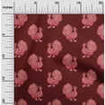 thumbnail image 1 of oneOone Cotton Silk Fabric Peacock Block Print Fabric BTY 42 Inch Wide, 1 of 4