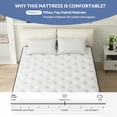 thumbnail image 7 of Full Mattress, BedNew 12" Medium Firm Pillow Top Hybrid Memory Foam Mattress in a Box, Fiberglass Free, 7 of 7