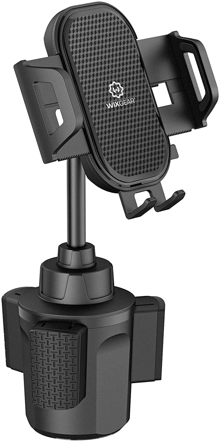 Cup Phone Holder for Car, WixGear Car Cup Holder Phone Mount Adjustable Automobile Cup Holder