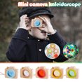 thumbnail image 3 of B Childrens Wooden Camera Toy With Kaleidoscope Lenses For Spatial Perception Development Portable Rope Pendant Pretend Play Sensory Activity Educational Gift, 3 of 4