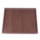 thumbnail image 1 of Black Walnut Square Shape Wooden Tray Chinese Classic Retro Style Decorative Serving Tray for Tableware M, 1 of 4