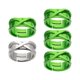 thumbnail image 1 of Juego de anillos Dragon Ball Super Time, 5 piezas, ajustables, 1 of 3