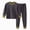 H147-Black, variant on NOLDARES Toddler Kids Junior Girl Boys Pajamas Pjs Fall Winter Sleepwear Long Sleeve Top and Pants Pjs Set(H147-Purple)