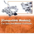 thumbnail image 5 of Oiler Oil Pump for Stihl 044 MS440 Chainsaw Worm Gear Spring Pickup Line Filter Plug Complete Repair Kit 1128 640 3205, 5 of 7