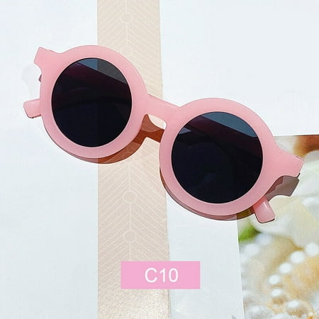 

Kids Flower Shaped Cute Round Sunglasses Girls Baby Children Toddler Shade HOT