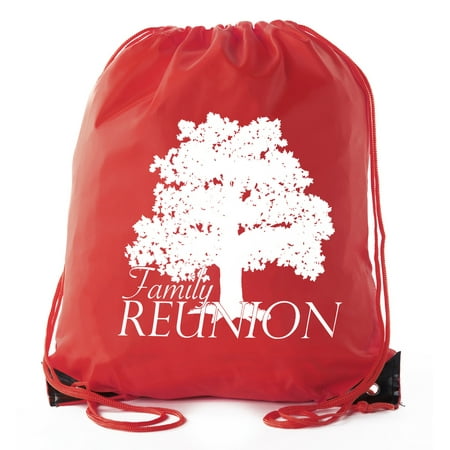 family reunion gift bags for family reunion favors drawstring bags