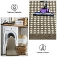 thumbnail image 4 of Findosom 2'x10' Hallway Runner Rug Non Slip Entryway Mat with Rubber Backing,Heavy-duty Durable Entryway Floor Mat Machine Washable Doormat,Laundry Runner Rug for Garage Kitchen,Brown, 4 of 8