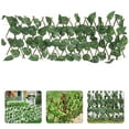 thumbnail image 5 of Chidian Artificial Trellis Screening Artificial Green Plant Wall Simulated Green Leaf Fence Balcony Decoration, 5 of 10